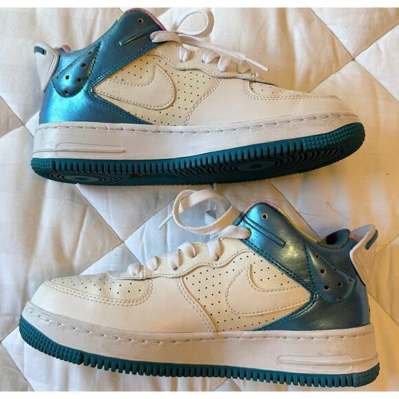 Nike Other - NIKE Air Jordan Force 6 GS High Top AF1 Sneakers Size 5 (fashion shoes metallic)